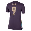 Maglia ufficiale Inghilterra Kane 9 Trasferta Euro 2024 per Donna